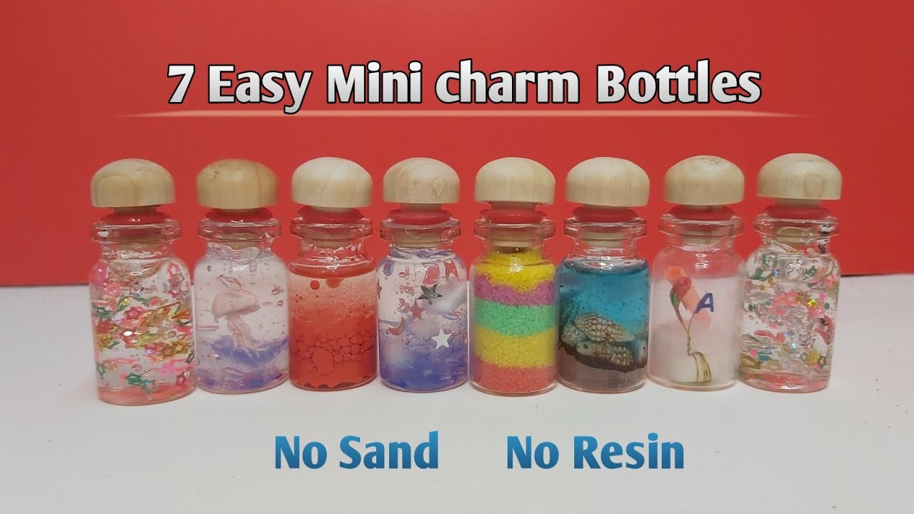 Bottle Charms: A DIY Guide for Creating Magical Miniature Crafts -  FeltMagnet