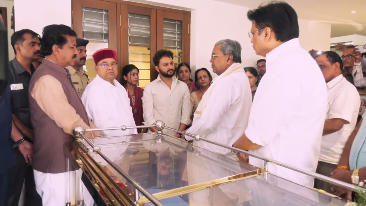bengaluru | ಬೆಂಗಳೂರು | ಸಚಿವ ಡಿ ಸುಧಾಕರ್ ನಿವಾಸಕ್ಕೆ ಸಿಎಂ ಭೇಟಿ |