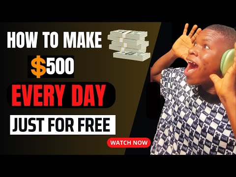 How To Make Money Online || Earn $500 Every Day For Free