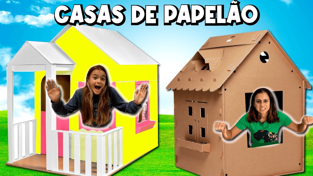 AS MELHORES CASAS DE PAPELÃO - Compilação