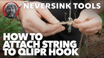 How to attach the string to the Qlipr Hook