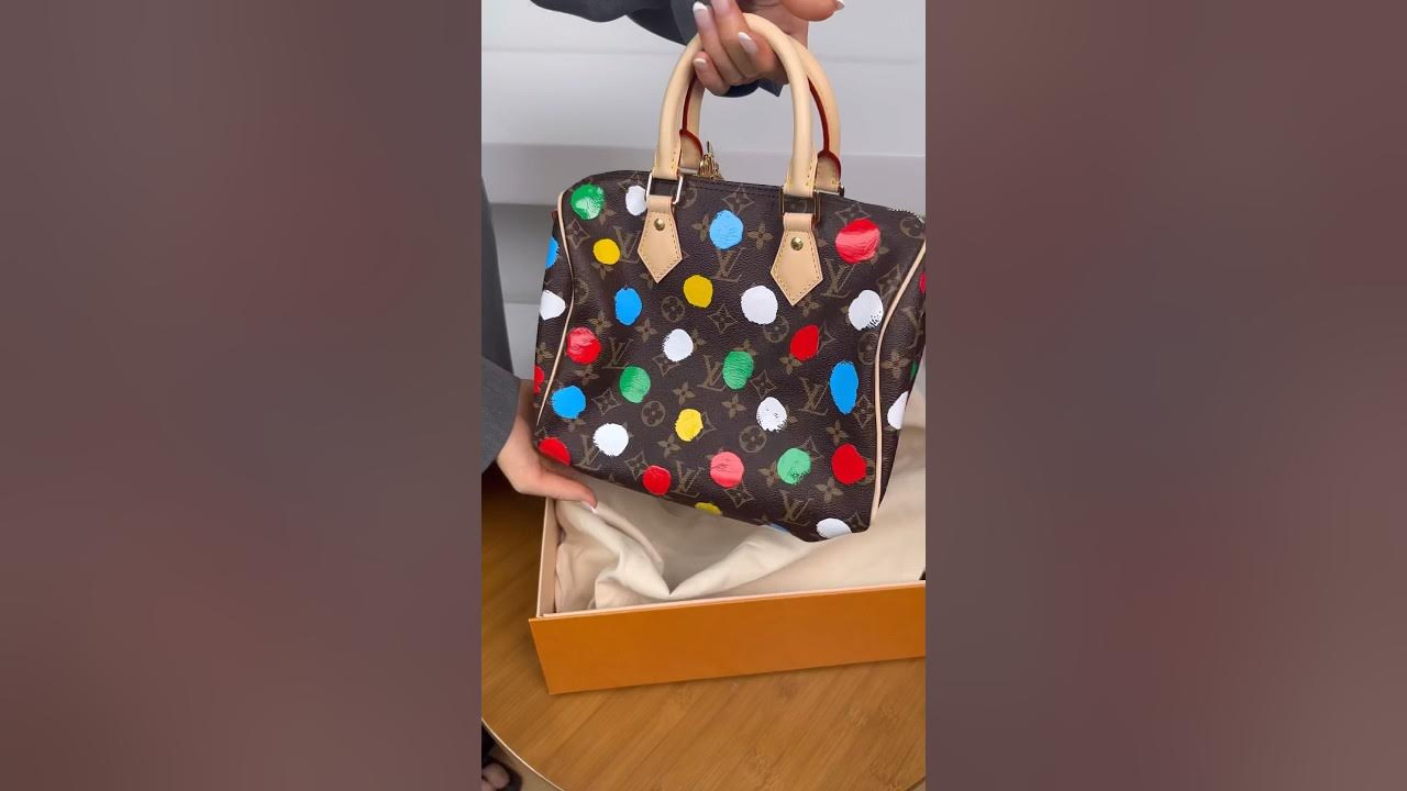 Louis Vuitton x Yayoi Kusama Speedy Bandouliere 25 Monogram Multicolor