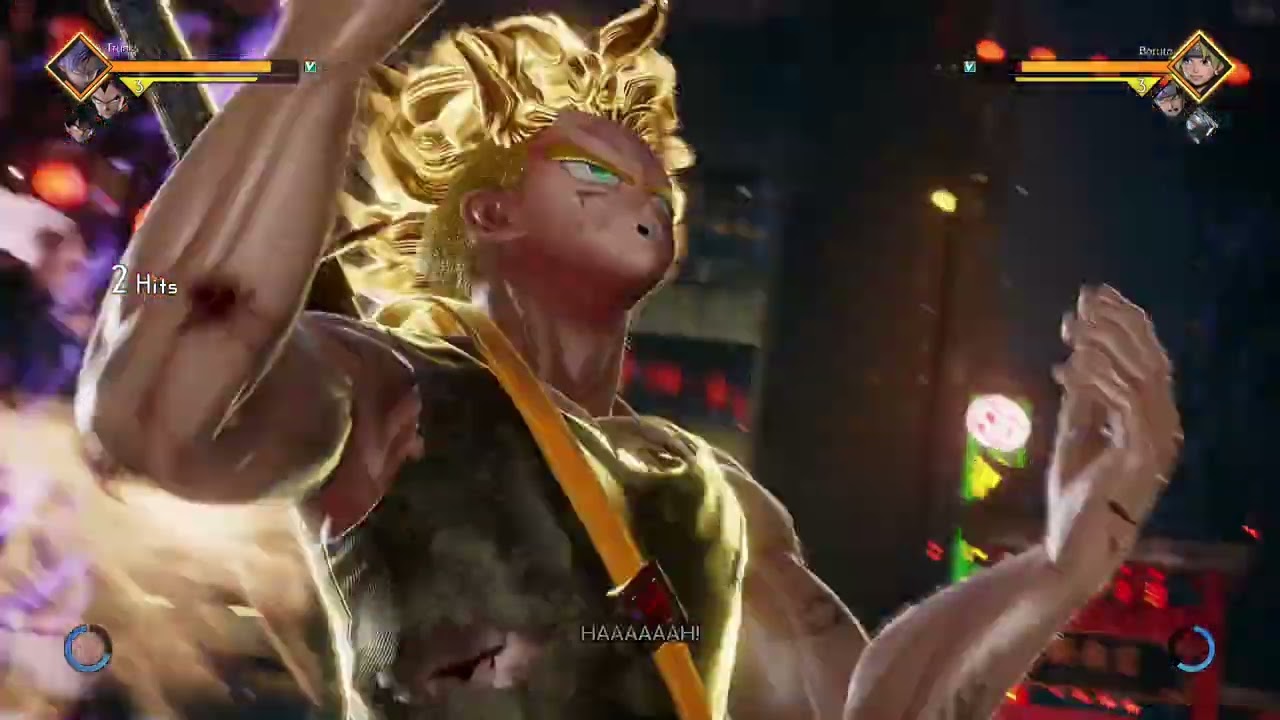 JUMP FORCE Trunks Vs Kakashi