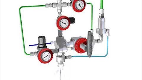 Closed Loop Sampling System S32 Back And Needle Purge Configuration  With Venturi Unit  E4