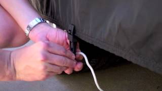 Secure Your California Car Cover with the Gust Guard Tie Down System (2012)