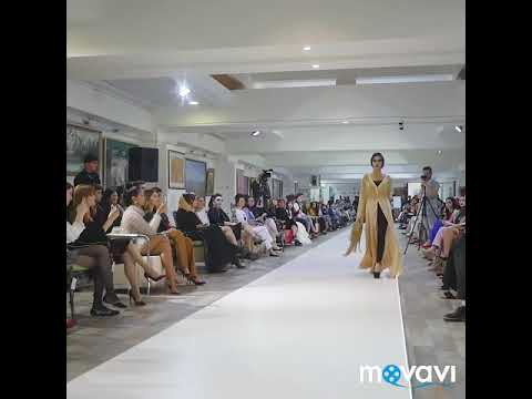 Топ-модель Safinajon на 3-м сезоне Tajikistan Fashion Week / бренд "by Elissa"