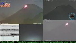 Live Streaming Merapi - Merapi Volcano Eruption, Central Java, Indonesia 20 /05/2023
