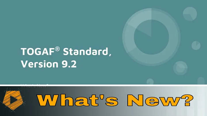 TOGAF 9.2 What's New