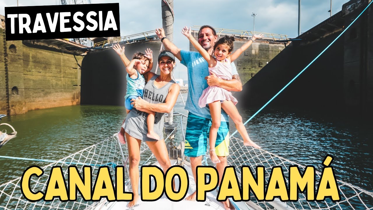 ⁣163 l Ficamos IMPRESSIONADOS com sua GRANDIOSIDADE!!! Como funciona o CANAL do PANAMÁ. (PART. 1)