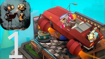 Tiny Robots: Portal Escape gameplay walkthrough part - 1 (IOS, Android)