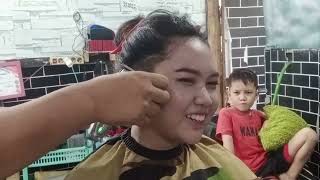 CEWE INI DATANG KE BARBER YANG KE 2 KALI