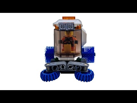 YouTube thumbnail: Lego Street Sweeper build