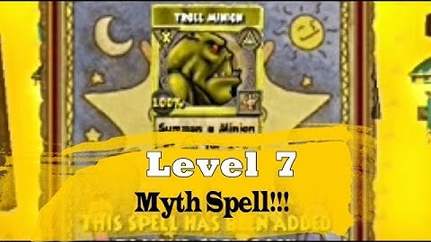 Myth WalkThrough level 7 Myth Spell Quest.