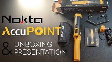 Le Pinpointer Nokta ACCUPOINT - Unboxing et explications rapides de tout le menu !