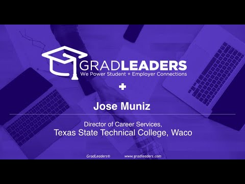 Interview with Jose Muniz, Director of Career Services, Texas State Technical College, Waco
