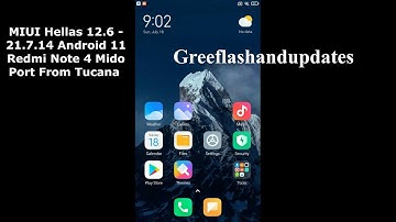 MIUI Hellas 12.6 - 21.7.14 Android 11 Redmi Note 4 Mido Port From Tucana