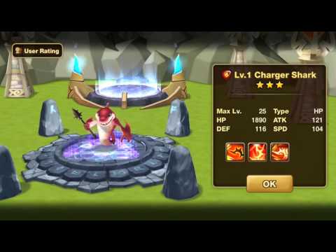 Summoners War: Sky Arena - Fire Charger Shark Runes  @gamerairtias9730