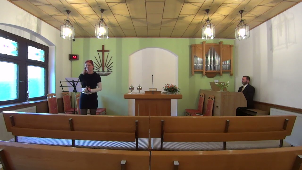 “Türmen sich Wogen“ aus dem ältesten NAK Gesangbuch / NAK Kapelle Kurort Kipsdorf Erzgebirge