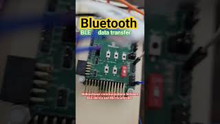 Bluetooth BLE data transfer between BLE server and remote client.
