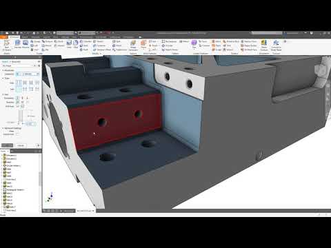 Autodesk Inventor 2019 Hole Command