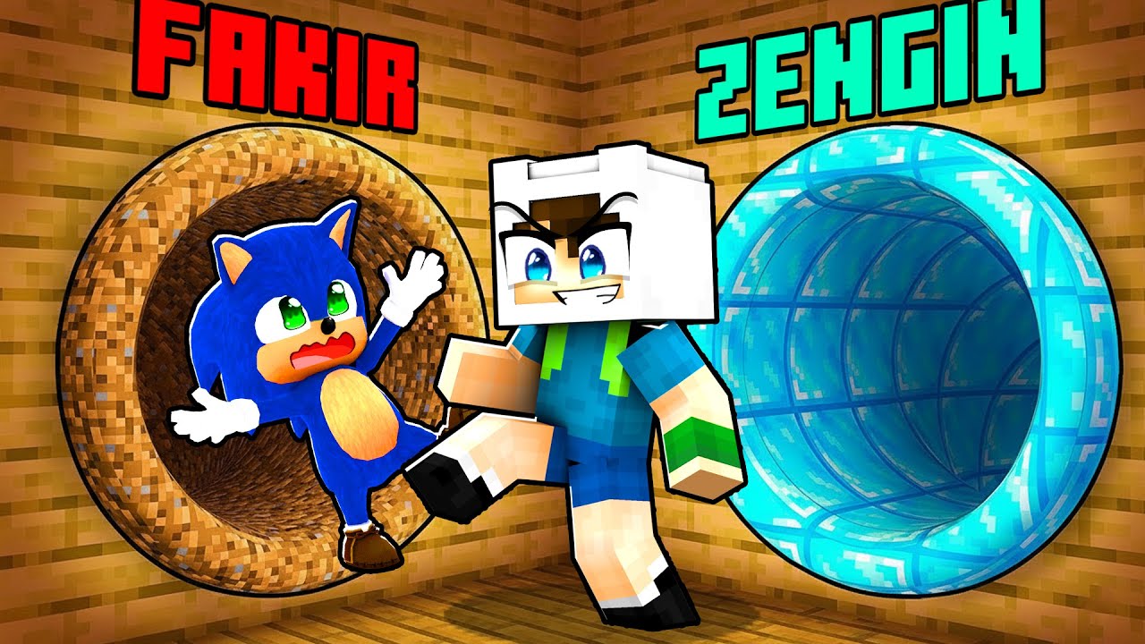 FAKİR BEBEK SONİC VS ZENGİN ENES KAPI SEÇME SAVAŞI! 😱 Minecraft