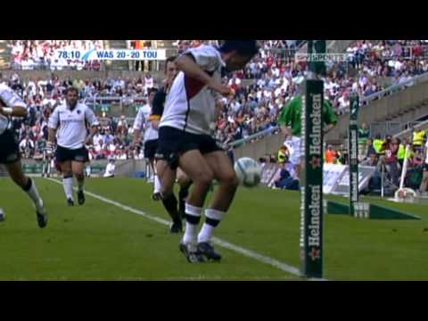 Rob Howley try vs Toulouse (2004 HEC Final)