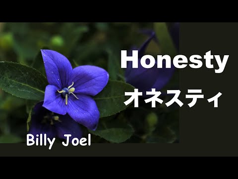 Honesty - オネスティ - Lyrics - 日本語訳詞 - Japanese translation - Billy Joel