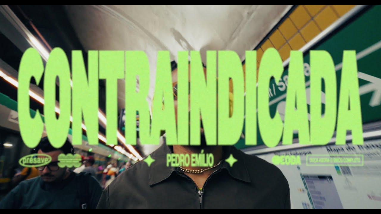 Watch Pedro Emílio - Contraindicada (Visualizer) on YouTube Watch Pedro Emílio - Contraindicada (Visualizer) on YouTube
