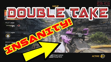 DOUBLE TAKE SNIPER TITANFALL 2 INSANITY | 19 KD RATIO | FASTEST XP DURING DOUBLE XP WEEKEND