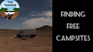 How to Camp for Free! - How I find my campsites
