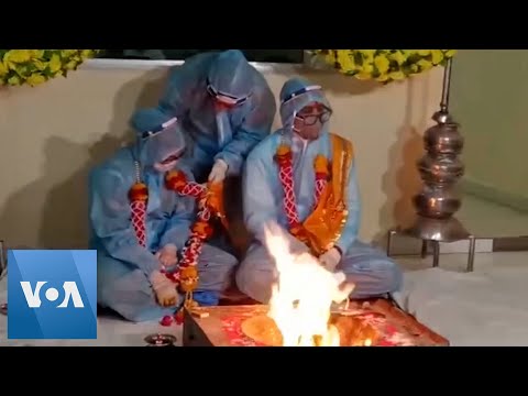 COVID Positive Groom Gets Married in India