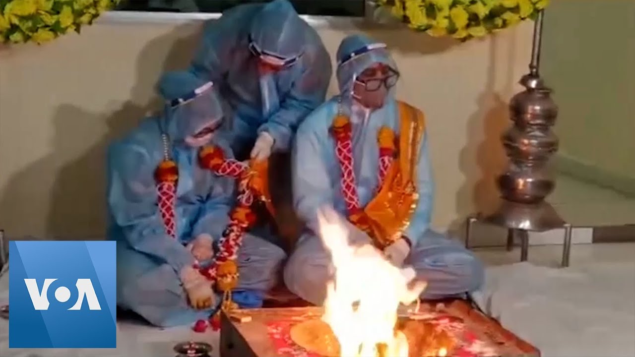 COVID Positive Groom Gets Married in India