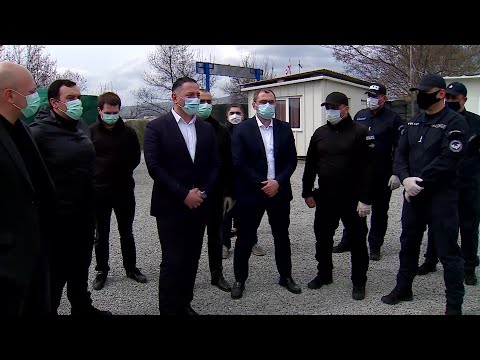 ვახტანგ გომელაურმა შიდა ქართლში მდებარე საგუშაგოები მოინახულა