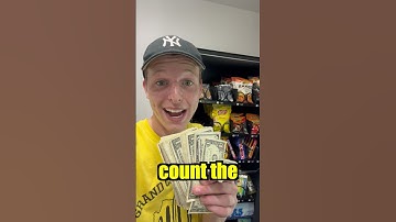 Vending Machine Collection After 2 Weeks #vendingcollection