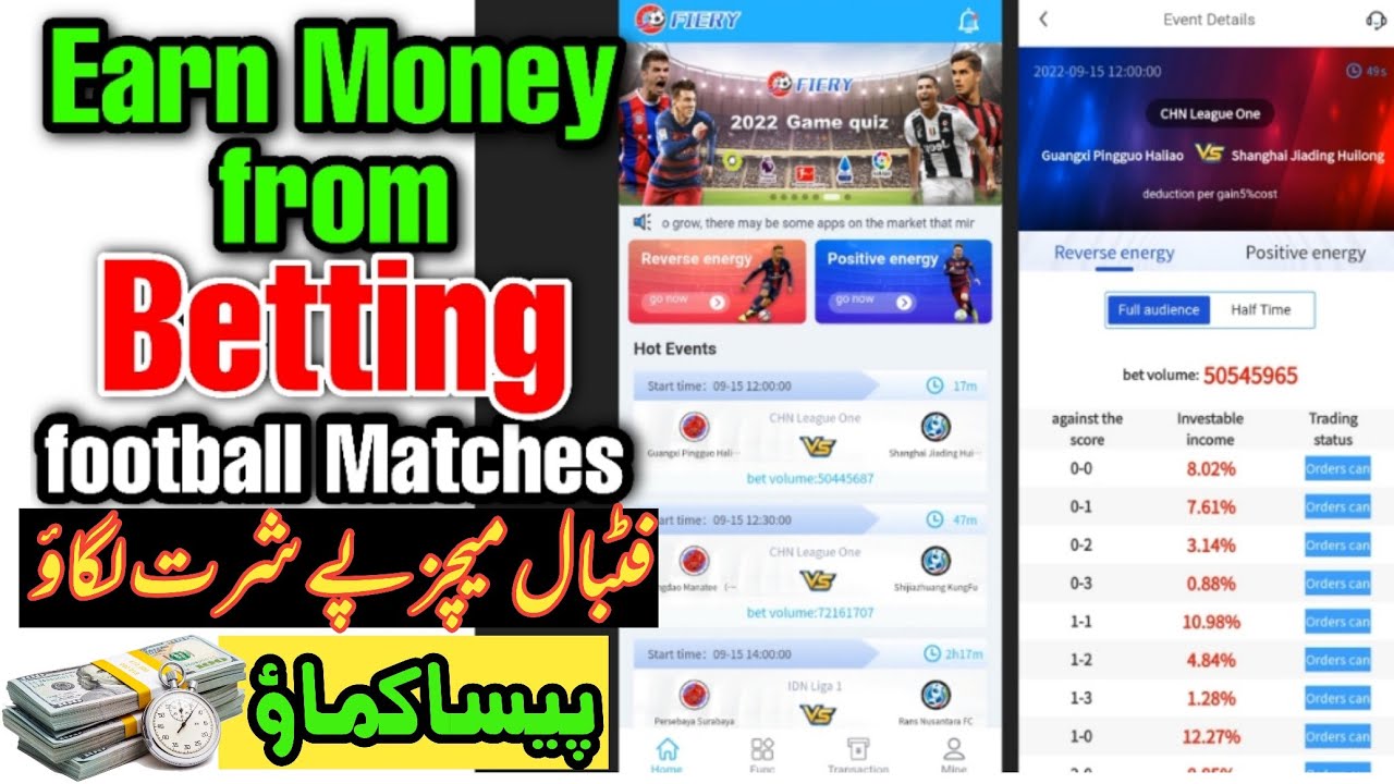 fiery football bet app, Online Earning betting app