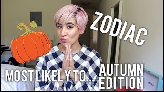 Zodiac Signs In The Fall