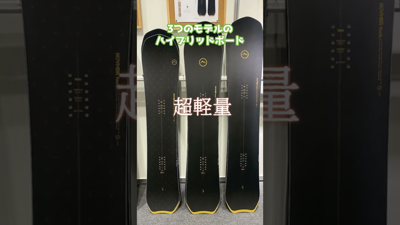 Snowboard [2024-25 Edition] NOVEMBER (November) Recommended Model 