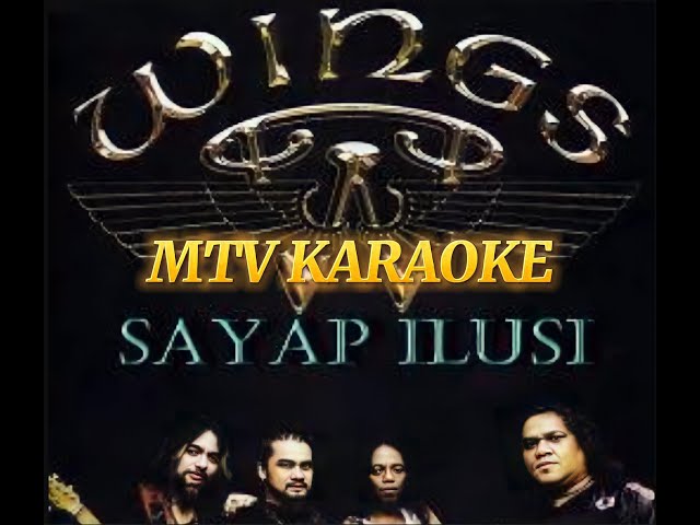 Awie Sayap Ilusi original sound Karaoke No Vocal Tanpa vokal minus one instrumental karaoke Version class=