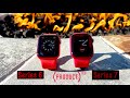 [Hands-On] (Product Red) Apple Watch  Series 7 vs (Product Red) S6 | Best Watch Bands to Pair Up ⌚️