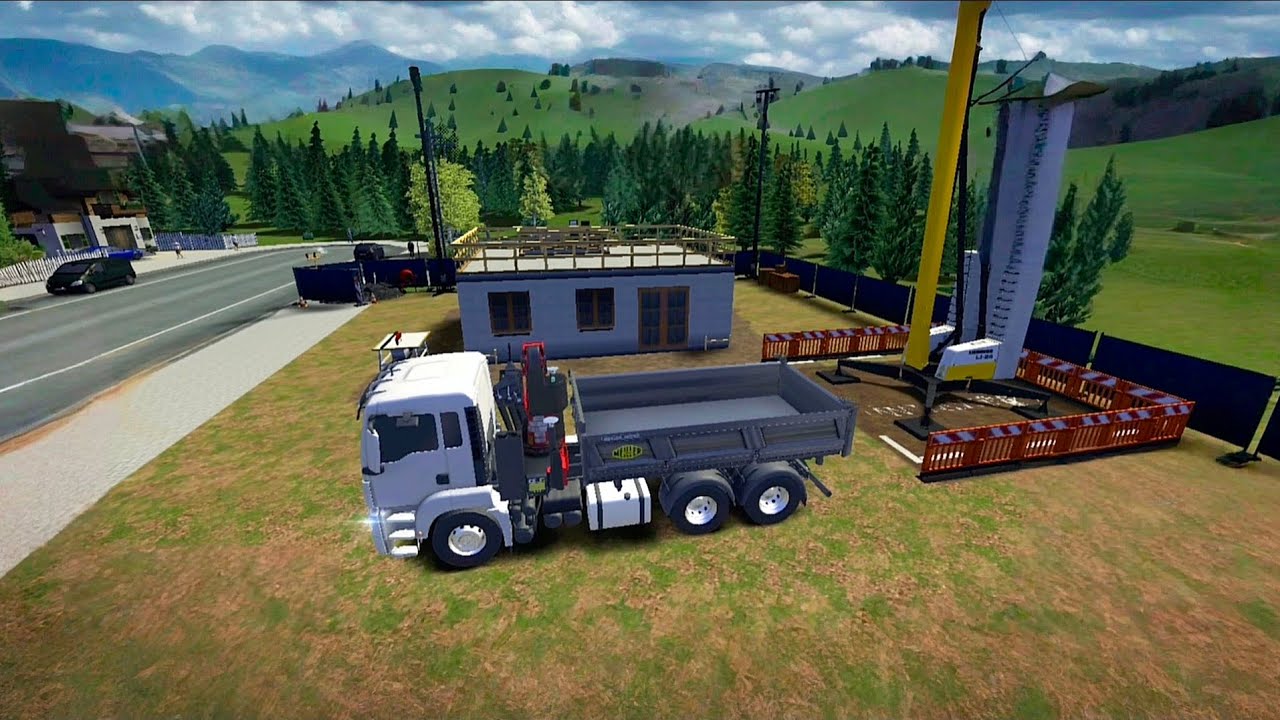 Cara Menyelesaikan JOB Construction House : Memasang Atap - CONSTRUCTION SIMULATOR 3