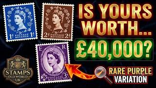 RARE Queen Elizabeth II Wilding Stamps Value Today 💰 2d, 3d & 1/4 Blue Stamp Worth in Dollars!