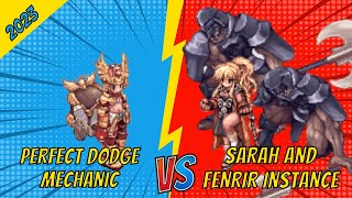 iRO Chaos - Perfect Dodge Mechanic VS Sarah and Fenrir Instance (2023)