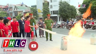 Tuyên truyền trải nghiệm thực hành chữa cháy và cứu nạn, cứu hộ | THLC