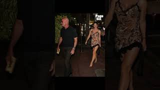 Lauren Sánchez put her toned legs on full display during a Miami date night with  Jeff Bezos.