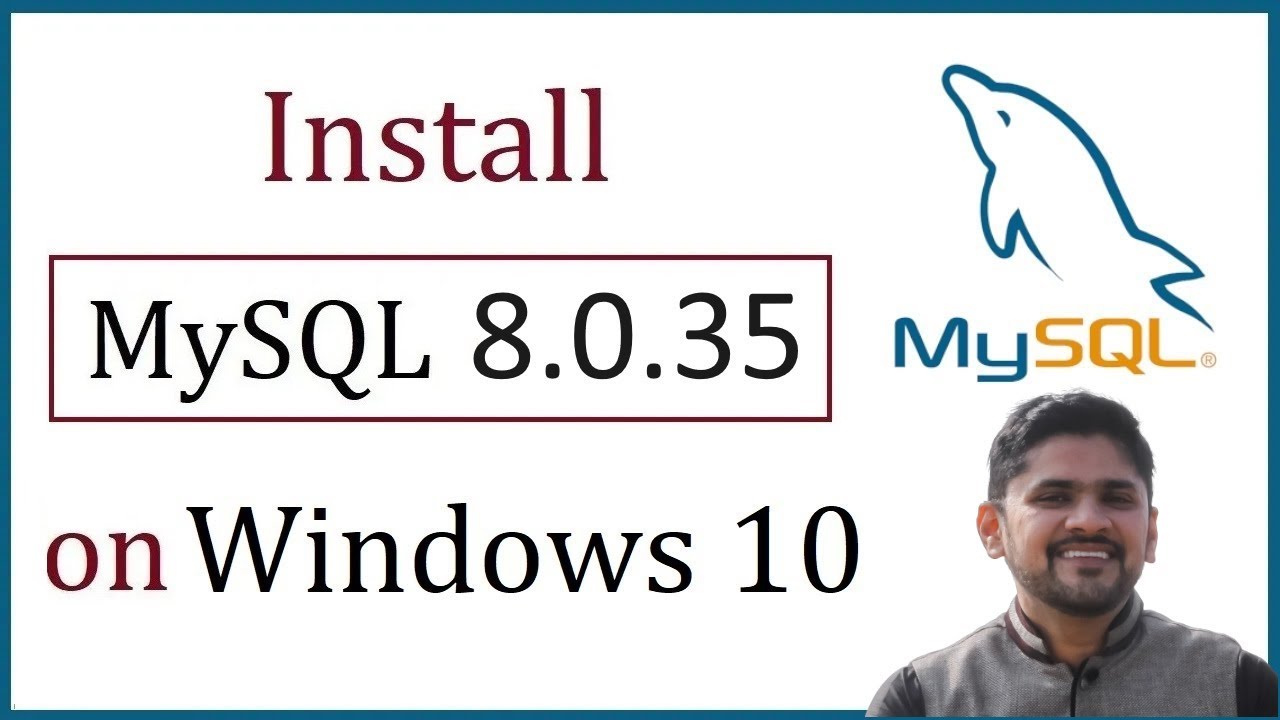 How to install MySQL 8035 on Windows 10