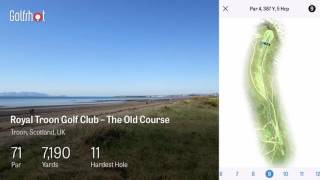 Golfshot 3D Flyover Preview – Royal Troon Golf Club