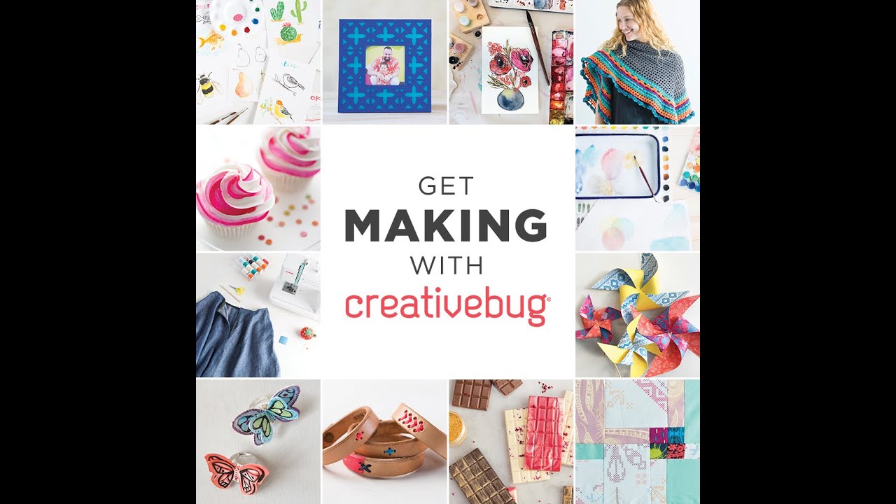 Creativebug Hands-On Craft & DIY Video Classes 2