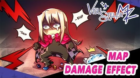 Map Damage Effect - VisuStella MZ Plugins #106