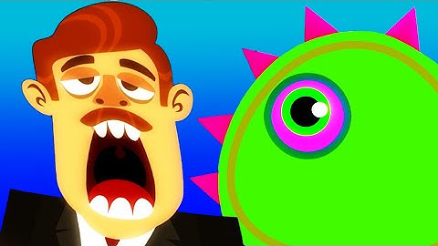 ЛИЗУН ГЛАЗАСТИК съел все вокруг ЧАСТЬ#3 игра Mutant Blobs Attack на канале Мистер Игрушкин