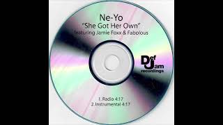 She Got Her Own Ne-Yo Ft. Jamie Foxx and Fabulous (Original Official Instrumental HD)